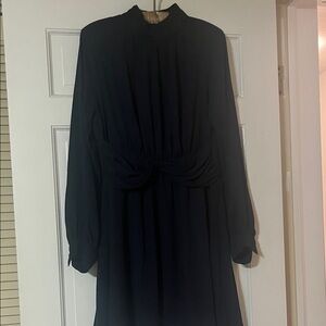 Elegant Navy Women's Dress